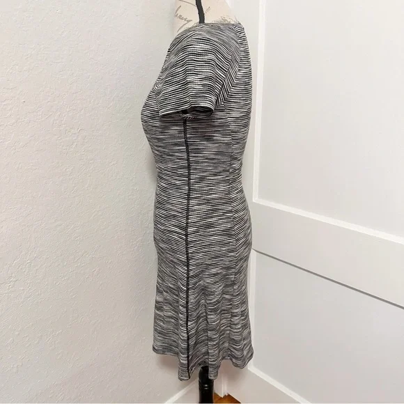 Topshop Space Dye Skater Dress - Picture 5 of 9